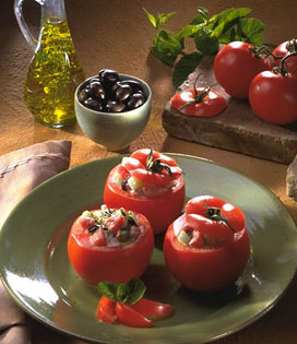 Tomates Farcies Au Concombre